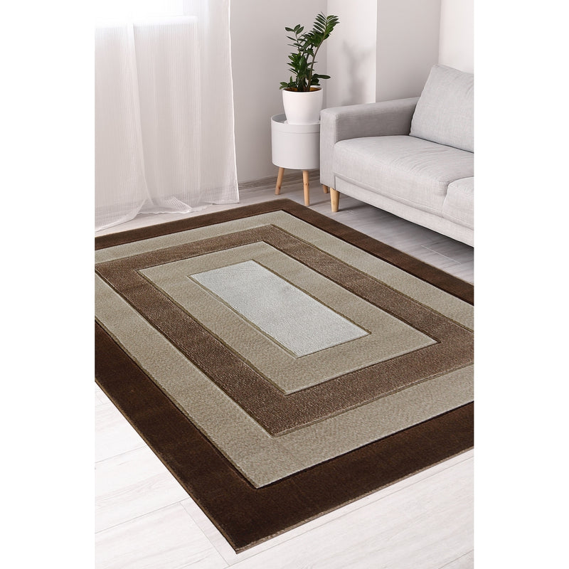 Lewis's Home Daytona Border Rugs - Natural