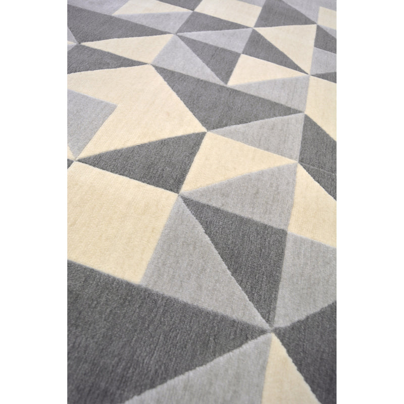 Lewis's Home Creation Geo Triangle Rugs - Grey