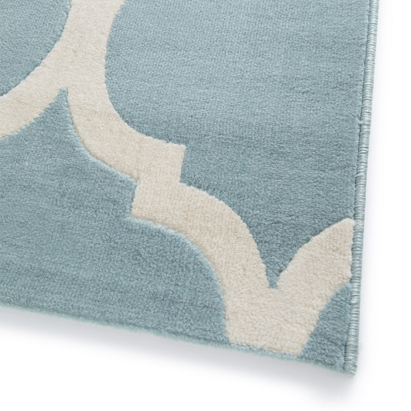 Lewis's Home Creation Tile Rugs - Light Blue