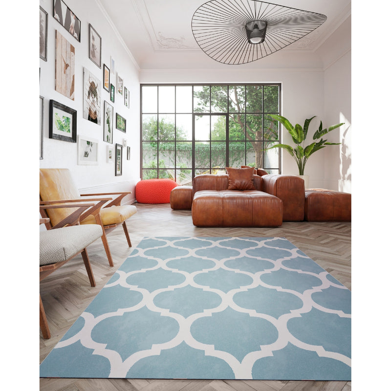 Lewis's Home Creation Tile Rugs - Light Blue