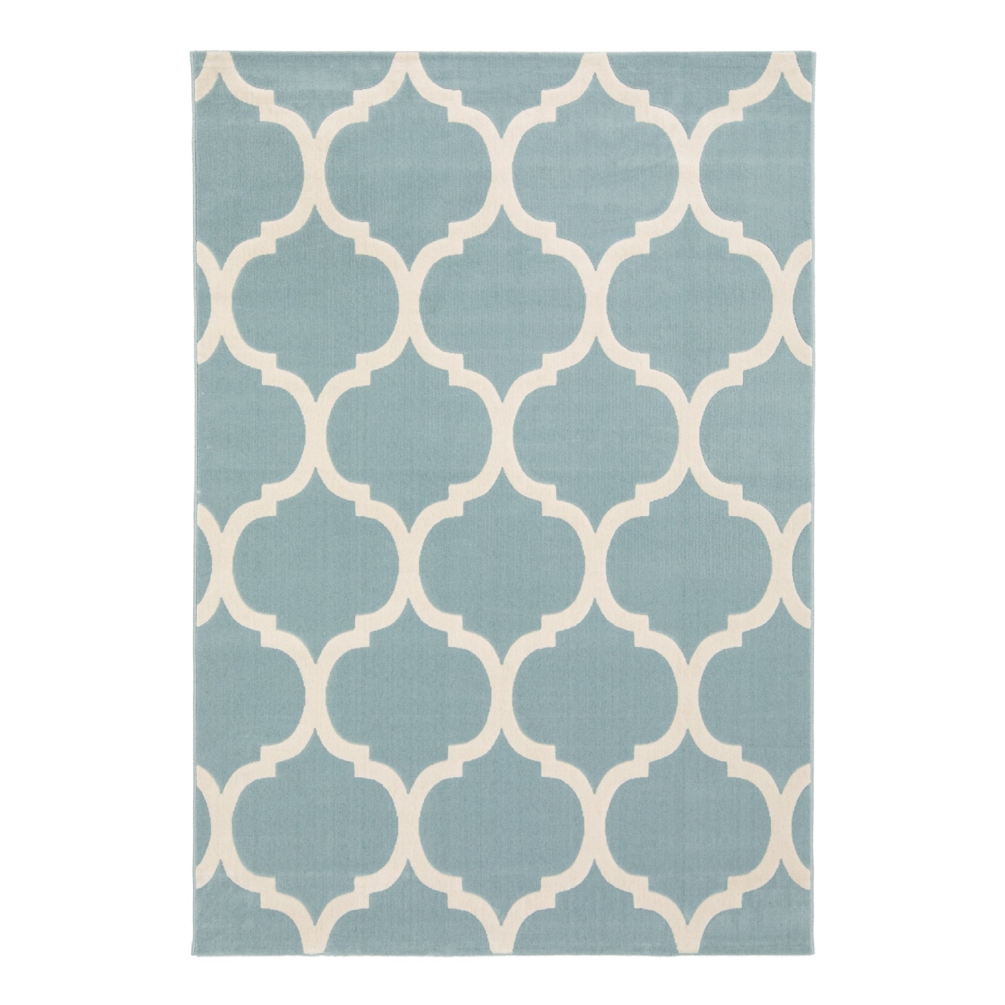 Lewis's Home Creation Tile Rugs - Light Blue