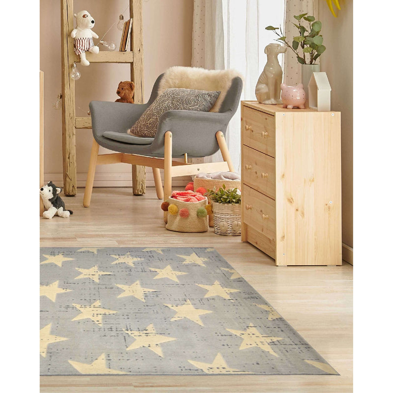 Lewis's Home Creation Star Rugs - Grey