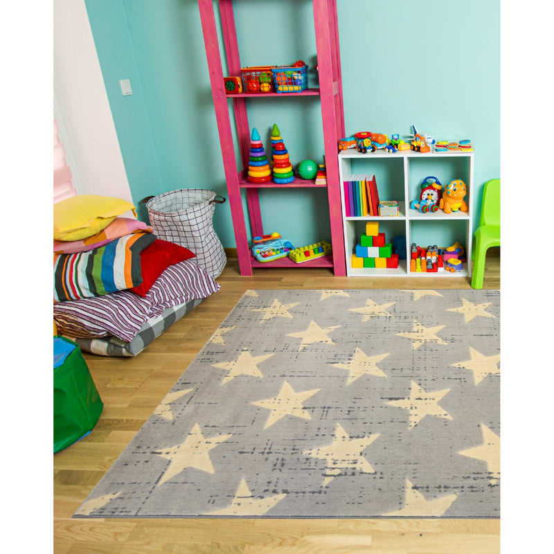Lewis's Home Creation Star Rugs - Grey