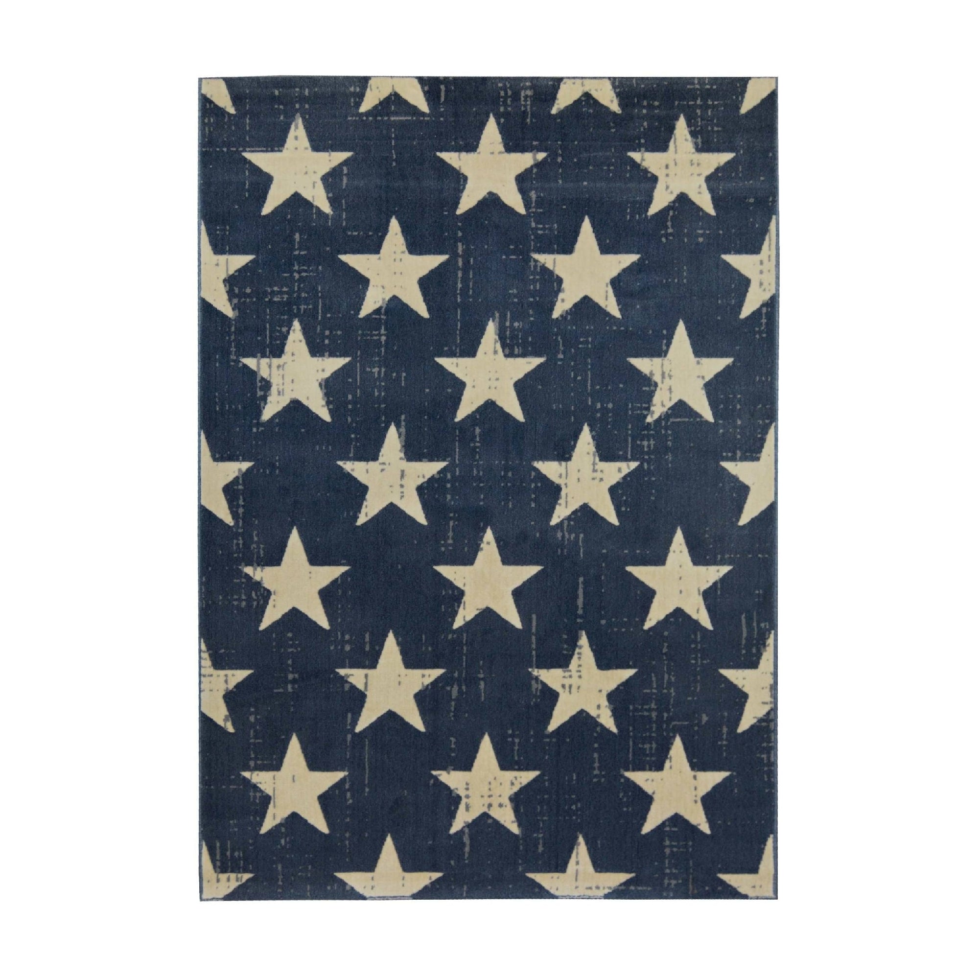 Lewis's Home Creation Star Rugs - Navy
