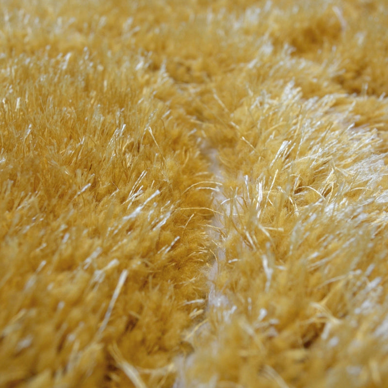 Lewis's Home Fresno Wave Rugs - Ochre Yellow