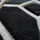 Lewis's Home Daytona Tile Geo Rugs - Black