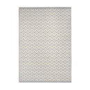 Lewis's Home Compass Aztec Flatweave Indoor & Outdoor Rugs - Grey