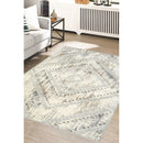 Lewis's Home Abstract Square  Rugs - Grey