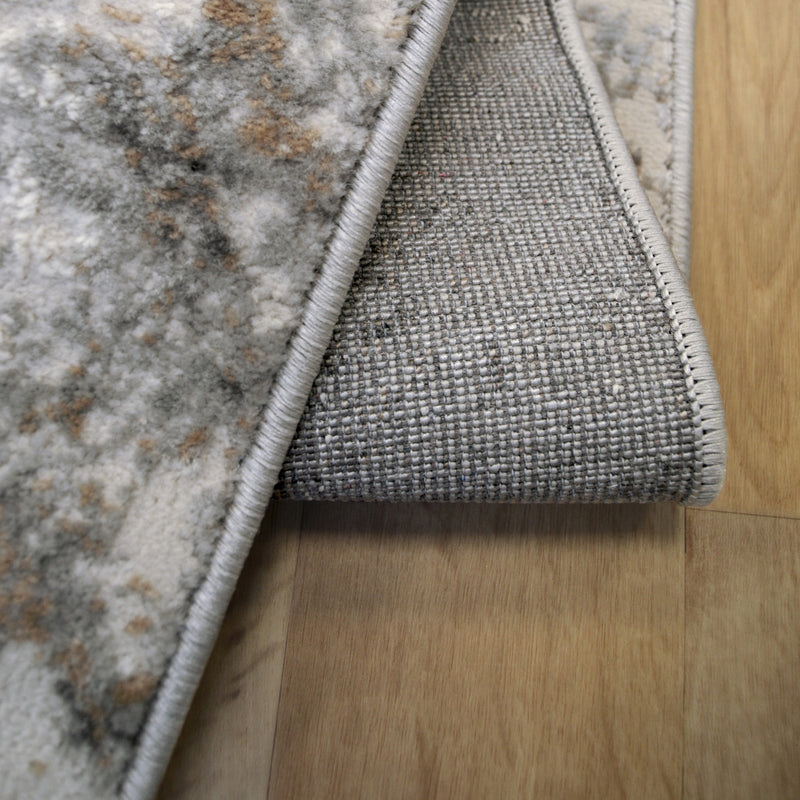 Lewis's Home Abstract Burst Rugs - Grey