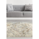 Lewis's Home Abstract Square  Rugs - Ochre Yellow