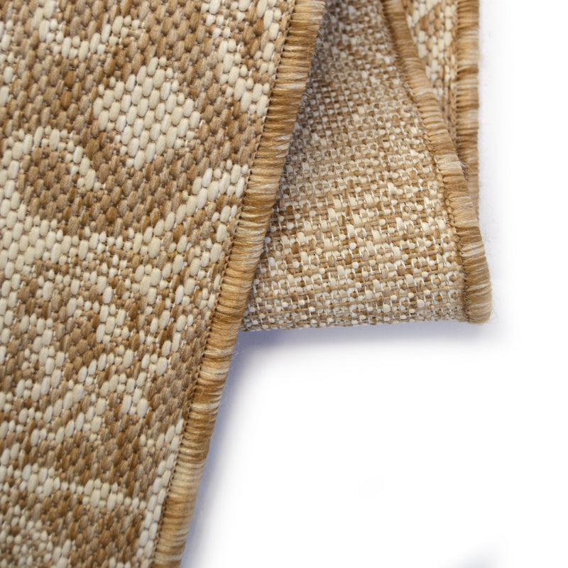 Lewis's Home Compass Victorian Flatweave Indoor & Outdoor Rugs - Natural