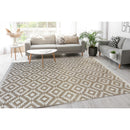 Lewis's Home Compass Indoor and Outdoor Flatweave Rugs - Natural Brown