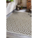 Lewis's Home Compass Indoor and Outdoor Flatweave Rugs - Natural Brown