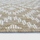 Lewis's Home Compass Indoor and Outdoor Flatweave Rugs - Natural Brown