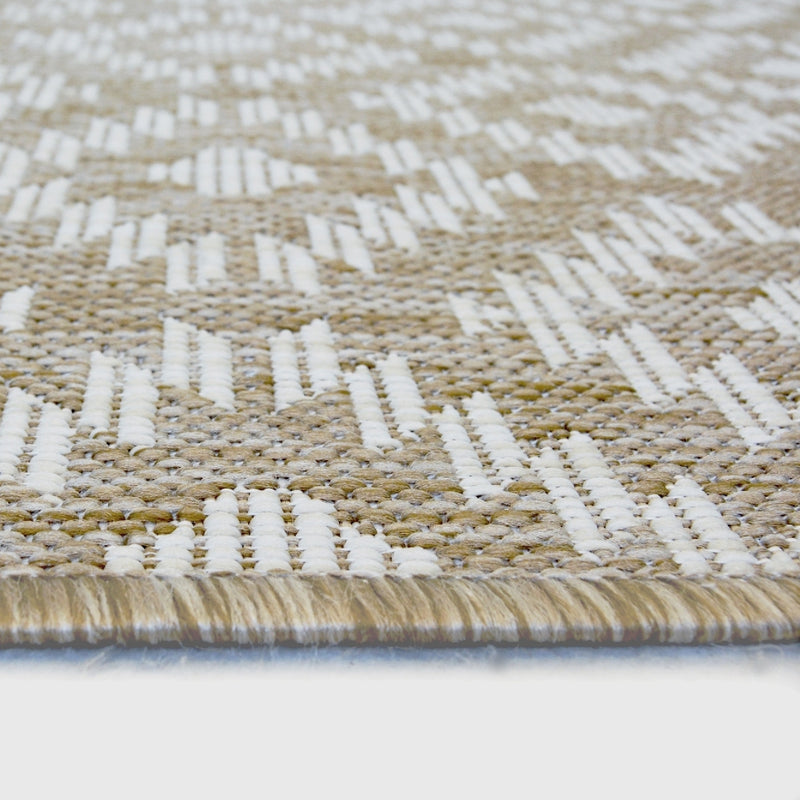 Lewis's Home Compass Indoor and Outdoor Flatweave Rugs - Natural Brown