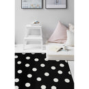 Lewis's Home Maestro Dotty Rugs - Black
