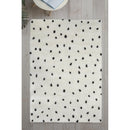 Lewis's Home Maestro Dots Rugs - White & Black