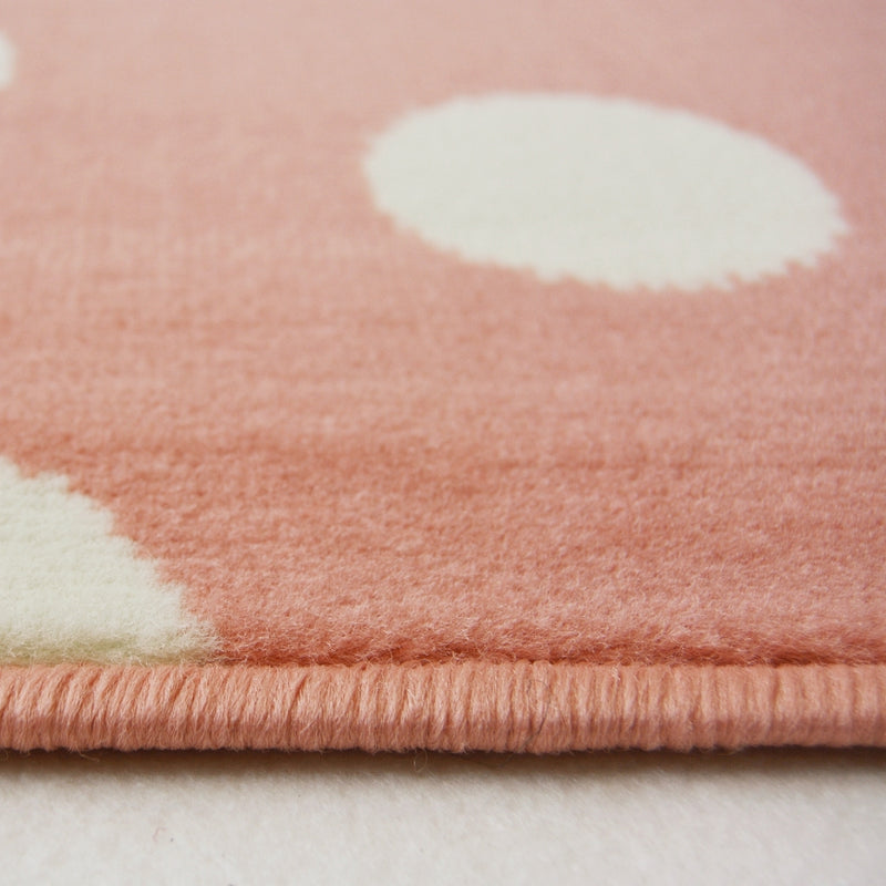 Lewis's Home Maestro Dotty Rugs - Blush Pink