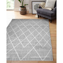 Lewis's Home Maestro Diamond Rugs - Grey