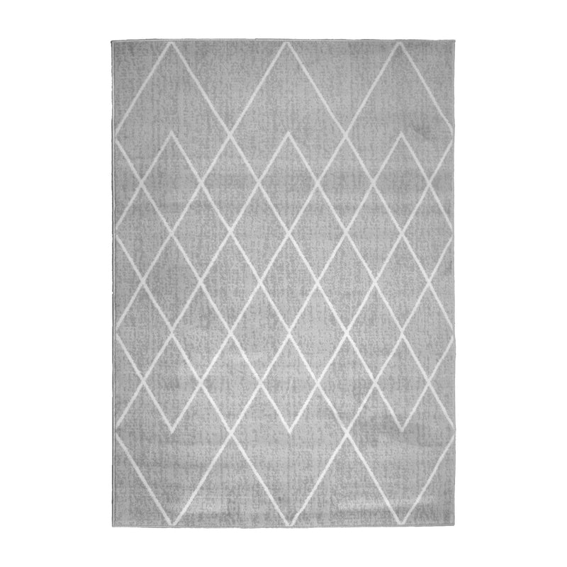Lewis's Home Maestro Diamond Rugs - Grey