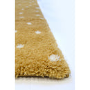 Lewis's Home Maestro Dots Rugs - Ochre Yellow