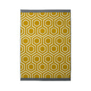 Lewis's Home Maestro Labyrinth Rugs - Ochre Yellow
