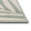 Lewis's Home Maestro Leaf Rugs - Sage Green