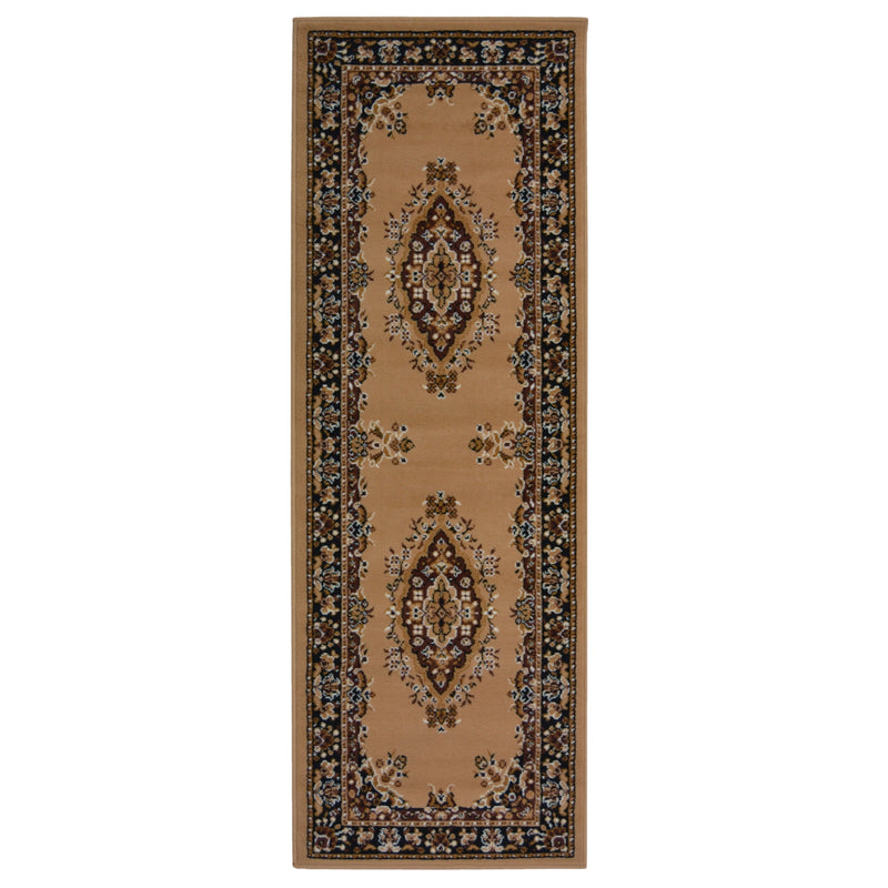 Lewis's Home Maestro Medallion Rugs - Berber Brown