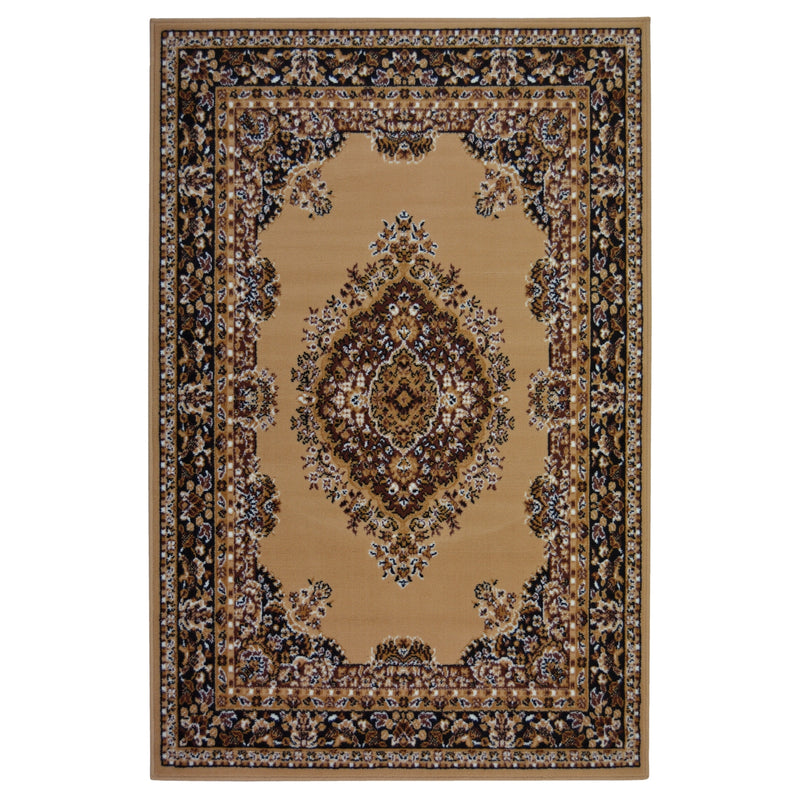 Lewis's Home Maestro Medallion Rugs - Berber Brown