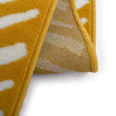 Lewis's Home Maestro Herringbone Rugs - Ochre Yellow