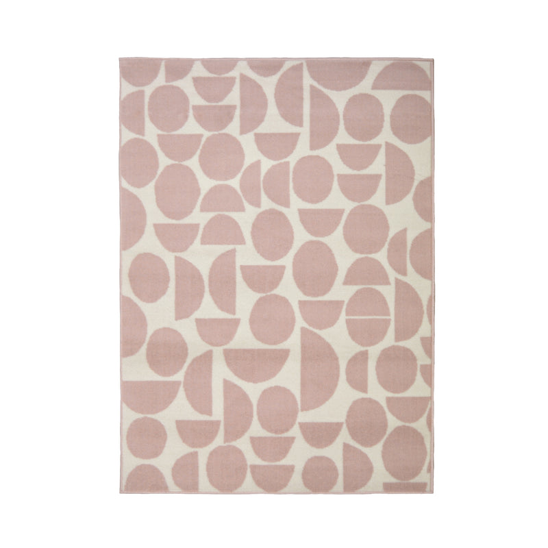 Lewis's Home Maestro Geometric Rugs - Pink