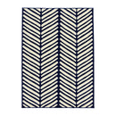 Lewis's Home Maestro Herringbone Rugs - Navy