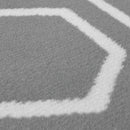 Lewis's Home Maestro Labyrinth Rugs - Grey