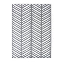 Lewis's Home Maestro Herringbone Rugs - Silver