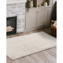 Lewis's Home Luxury Faux Fur Rugs - Ivory Cream