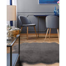 Lewis's Home Luxury Faux Fur Rugs - Grey