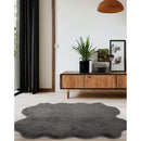 Lewis's Home Luxury Faux Fur Rugs - Grey