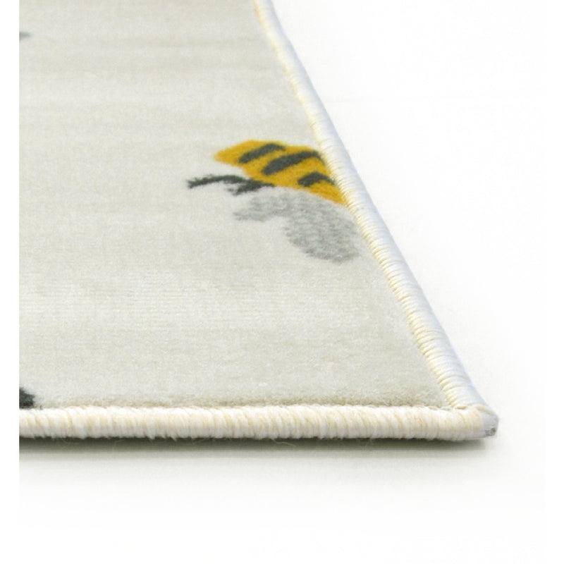 Lewis's Home Maestro Busy Bee Rugs - Cream