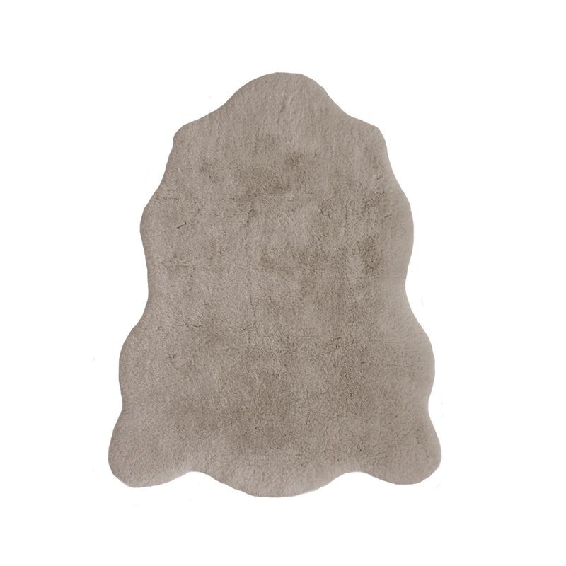 Lewis's Home Luxury Faux Fur Rugs - Natural Brown