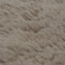 Lewis's Home Luxury Faux Fur Rugs - Natural Brown