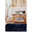 Lewis's Home Lagom Supersoft Plain Rugs - Navy Blue