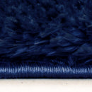 Lewis's Home Lagom Supersoft Plain Rugs - Navy Blue