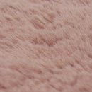 Lewis's Home Luxury Faux Fur Rugs - Blush Pink