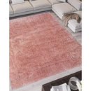 Lewis's Home Lagom Supersoft Plain Rugs - Pink