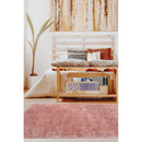 Lewis's Home Lagom Supersoft Plain Rugs - Pink