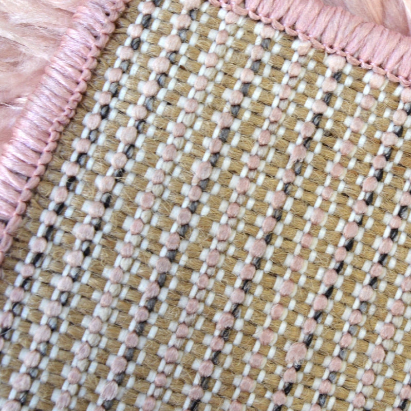 Lewis's Home Lagom Supersoft Plain Rugs - Pink