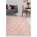 Lewis's Home Maestro Daisy Rugs - Blush Pink