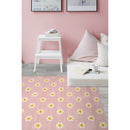 Lewis's Home Maestro Daisy Rugs - Blush Pink