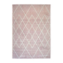 Lewis's Home Maestro Diamond Rugs - Blush Pink