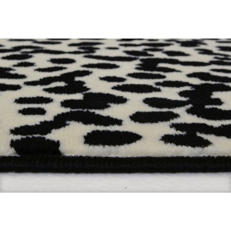Lewis's Home Maestro Dalmation Rugs - Black & White